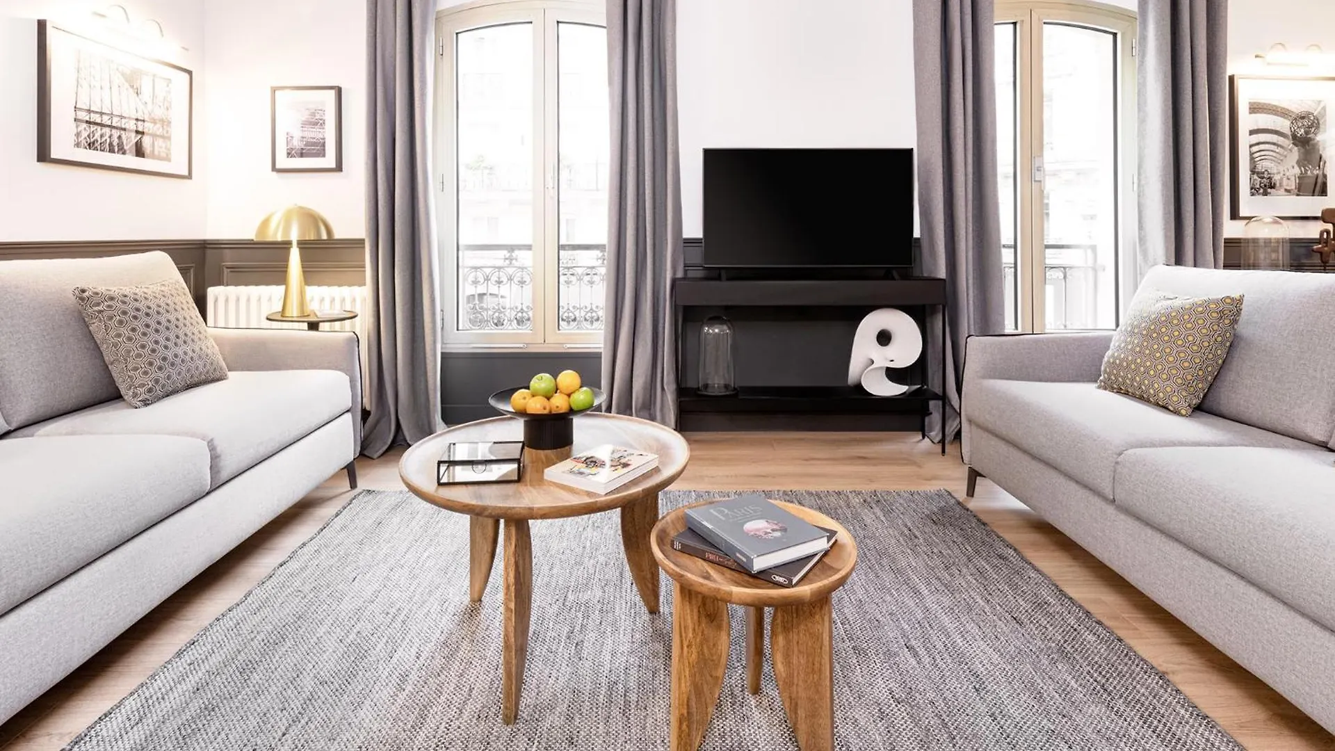Livinparis - Luxury A/c 3 Bedrooms Opera Iii Appartement Parijs